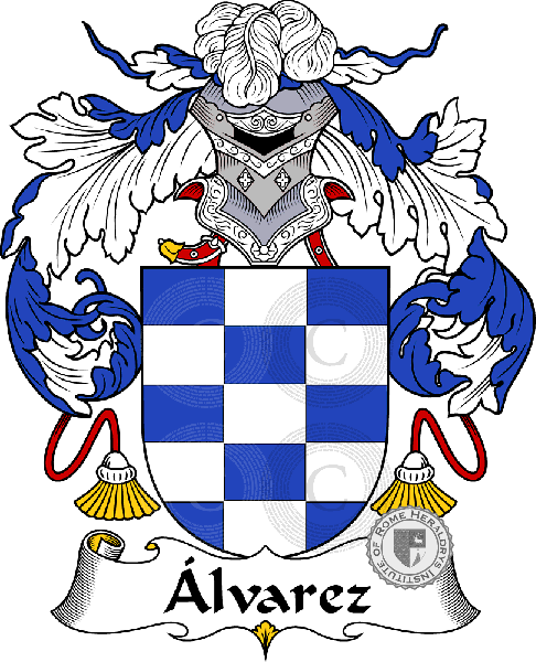 Coat of arms of family Lvarez (de Toledo)   ref: 36250