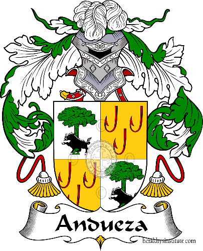 Coat of arms of family Andueza   ref: 36261