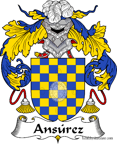Coat of arms of family Ansúrez   ref: 36273