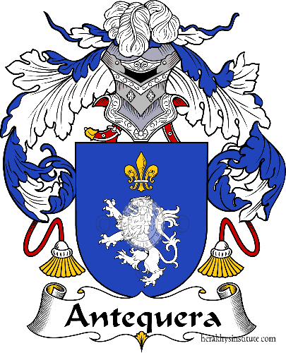 Coat of arms of family Antequera   ref: 36274