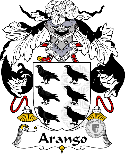 Coat of arms of family Arango
