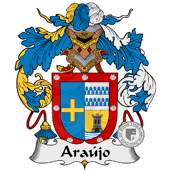 Coat of arms of family Araújo