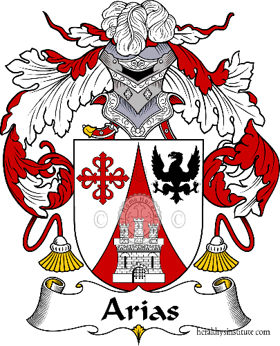 Coat of arms of family Arias