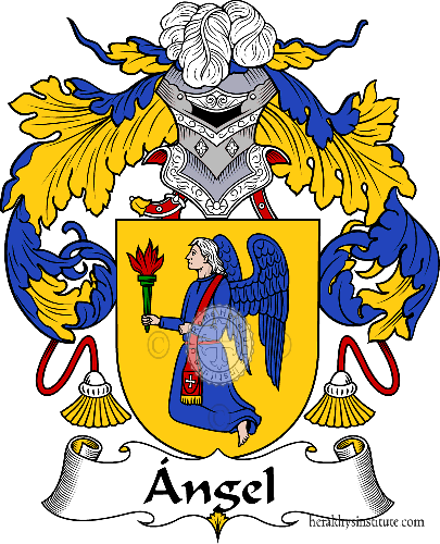 Coat of arms of family Ngel   ref: 36319