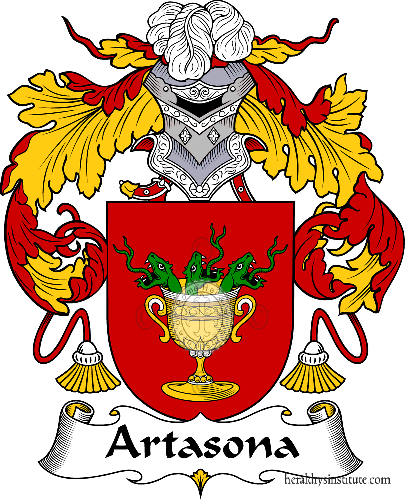Coat of arms of family Artasona