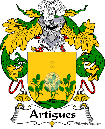 Coat of arms of family Artigues