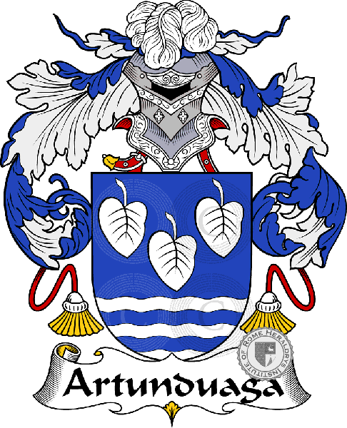 Wappen der Familie Artunduaga   ref: 36354
