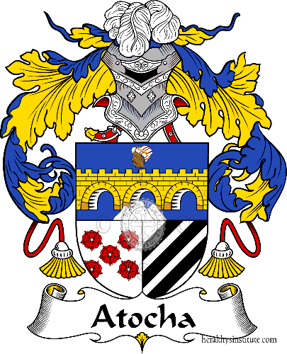 Escudo de la familia Atocha   ref: 36364