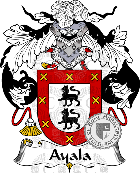 Coat of arms of family Ayala