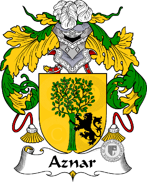 Escudo de la familia Aznar