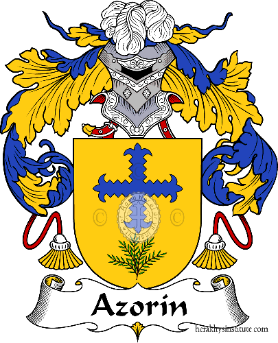 Coat of arms of family Azorin