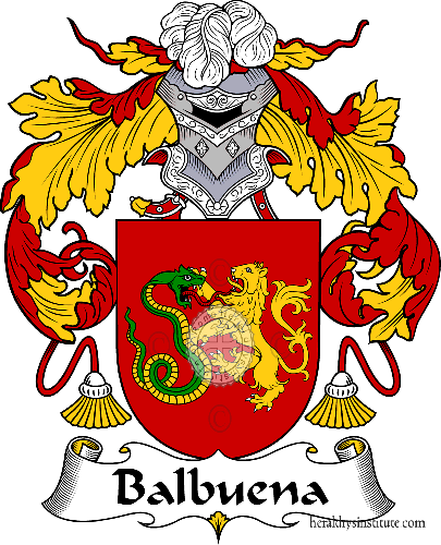 Coat of arms of family Balbuena