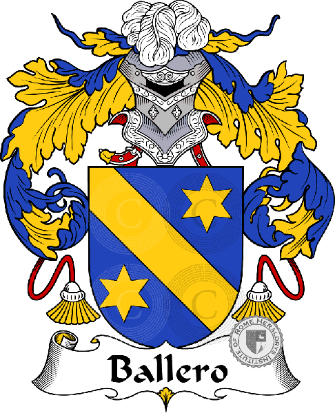 Wappen der Familie Ballero