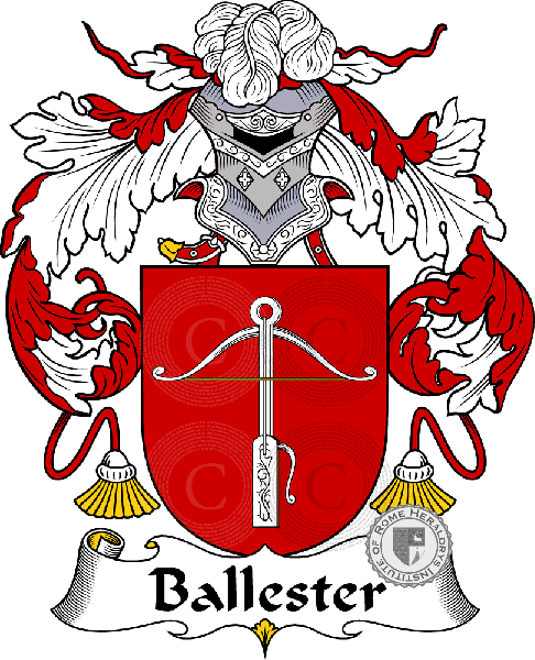 Brasão da família Ballester   ref: 36402