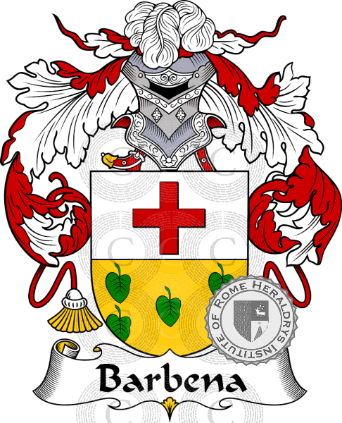 Wappen der Familie Barbena   ref: 36416