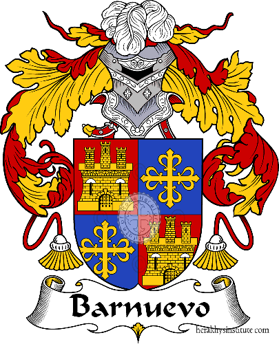 Coat of arms of family Barnuevo   ref: 36427