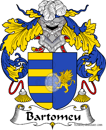 Wappen der Familie Bartomeu   ref: 36442