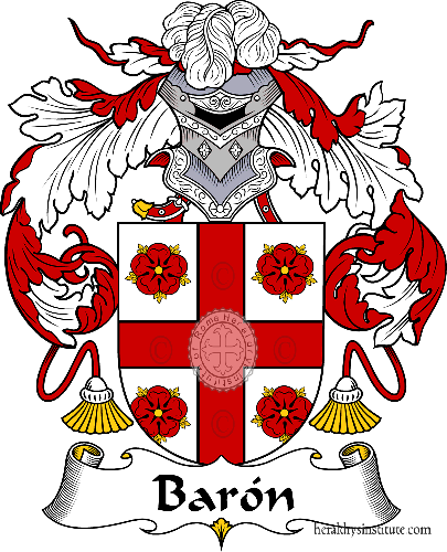 Coat of arms of family Barón   ref: 36444