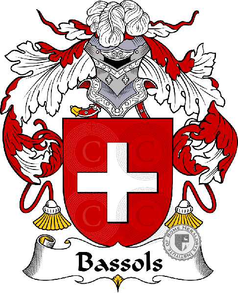 Coat of arms of family Bassols