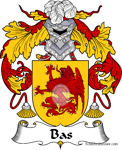 Coat of arms of family Bas