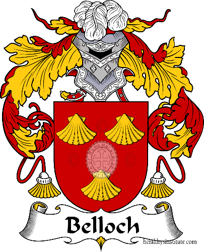 Coat of arms of family Belloch