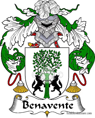 Coat of arms of family Benavente