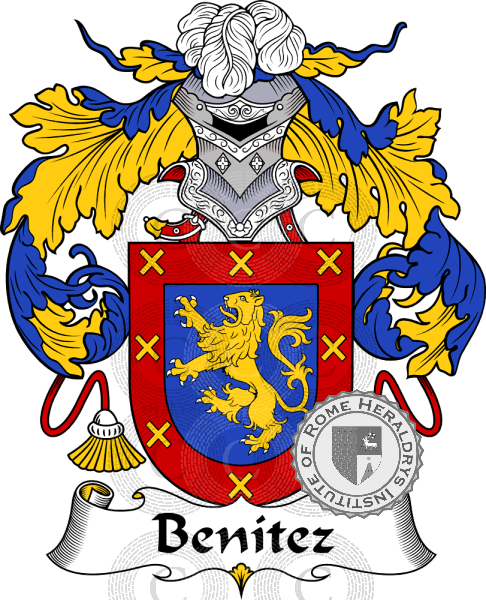 Escudo de la familia Benítez   ref: 36484