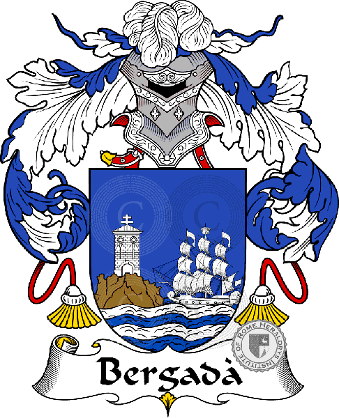 Wappen der Familie Bergadá   ref: 36486