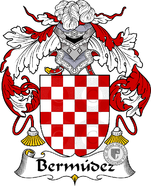 Coat of arms of family Bermúdez