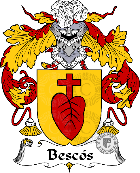 Wappen der Familie Bescós   ref: 36500