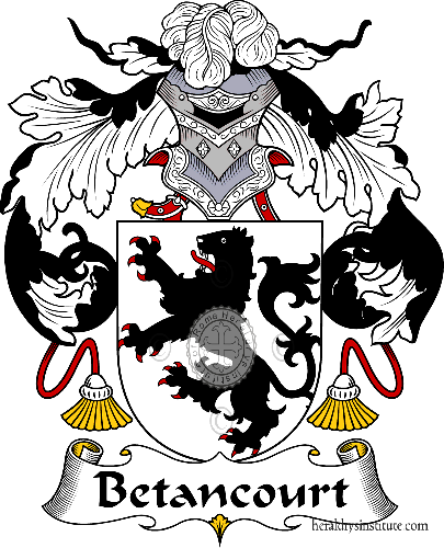 Coat of arms of family Betancourt