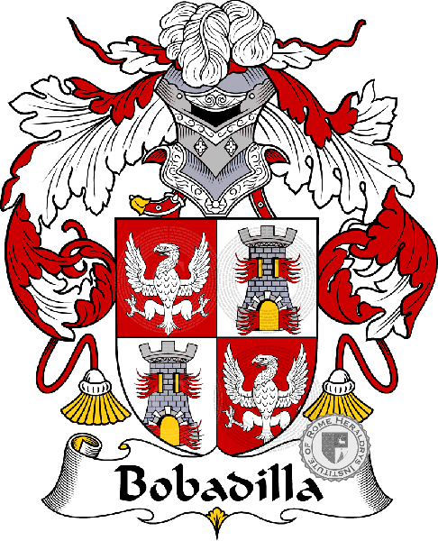Escudo de la familia Bobadilla