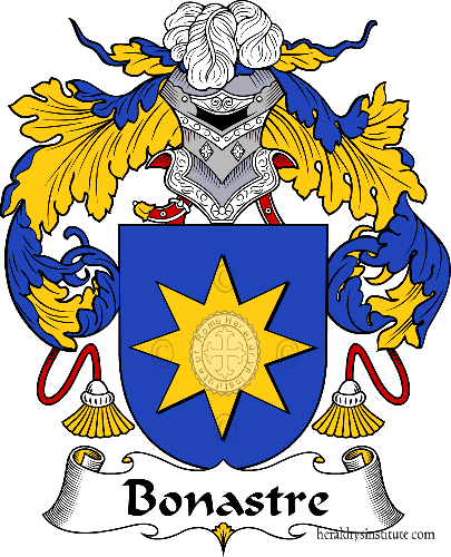 Coat of arms of family Bonastre