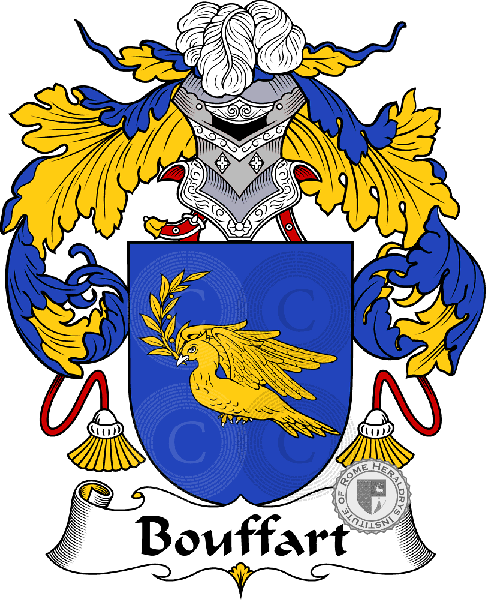 Coat of arms of family Bouffart