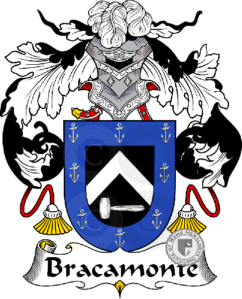 Coat of arms of family Bracamonte