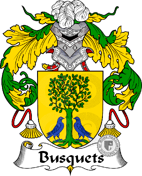 Escudo de la familia Busquets   ref: 36543
