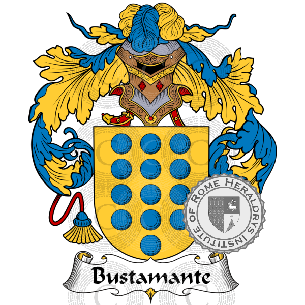 Coat of arms of family Bustamante