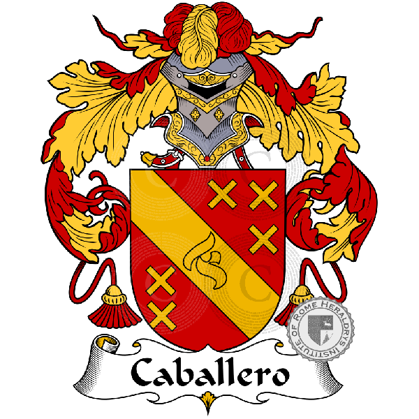 Coat of arms of family Caballero, Caballeros