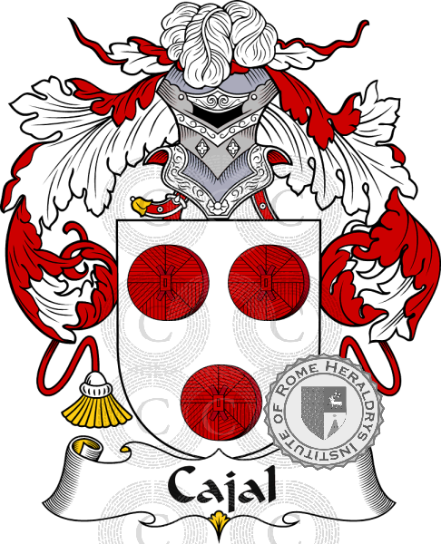 Escudo de la familia Cajal   ref: 36563