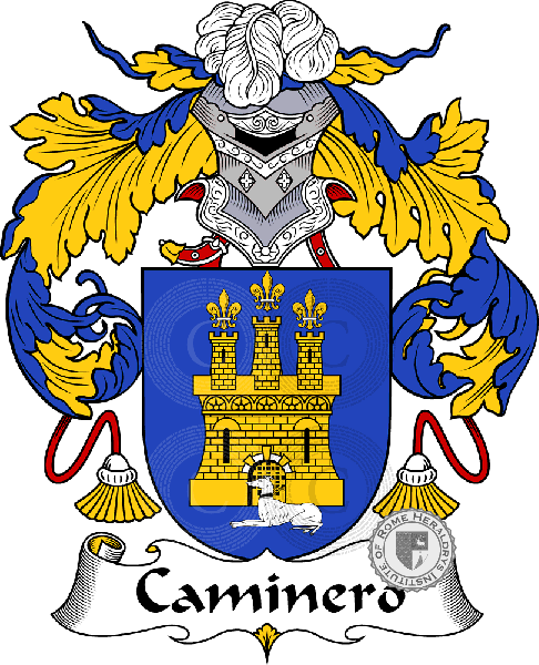 Wappen der Familie Caminero   ref: 36581