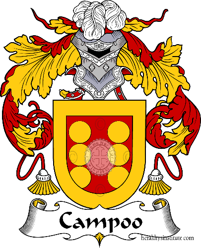Coat of arms of family Campoo   ref: 36586
