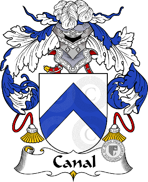 Wappen der Familie Canal