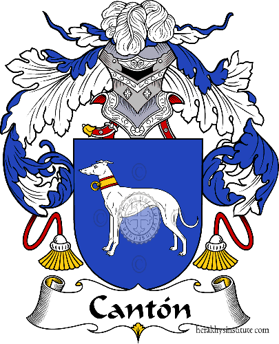 Escudo de la familia Cantón   ref: 36597
