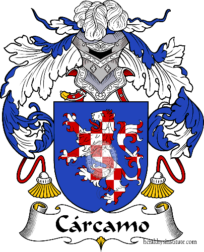 Coat of arms of family Cárcamo   ref: 36615
