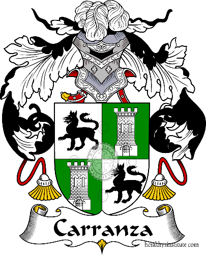 Escudo de la familia Carranza or Carrancá   ref: 36620