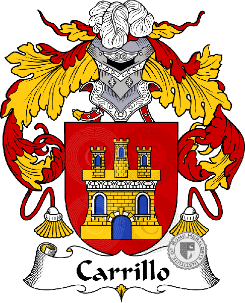 Escudo de la familia Carrillo