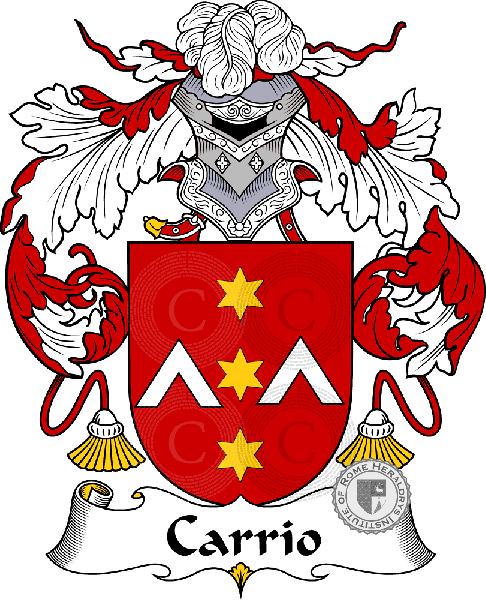 Coat of arms of family Carrio