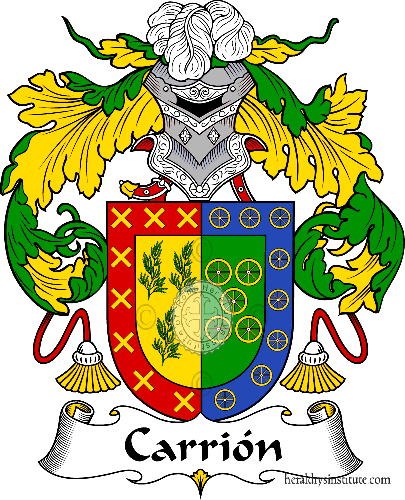 Coat of arms of family Carrion