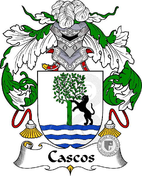 Escudo de la familia Cascos