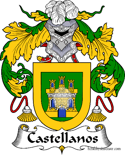 Coat of arms of family Castellanos